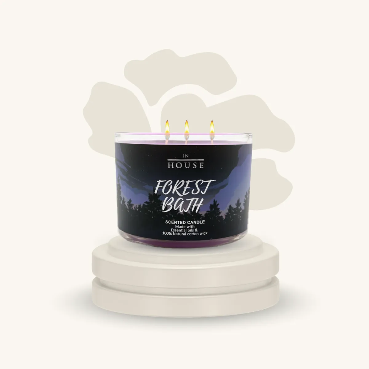 شمعة معطرة فورست باث 320 جرام